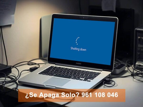 portátil se apaga solo
