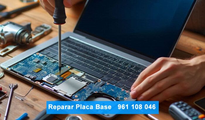 reparar placa base ordenador portatil valencia